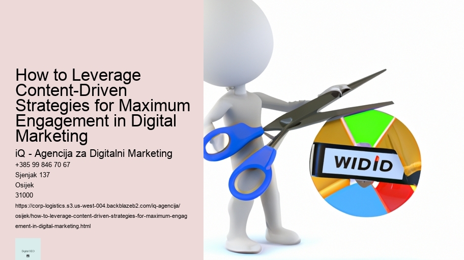 How to Leverage Content-Driven Strategies for Maximum Engagement in Digital Marketing 