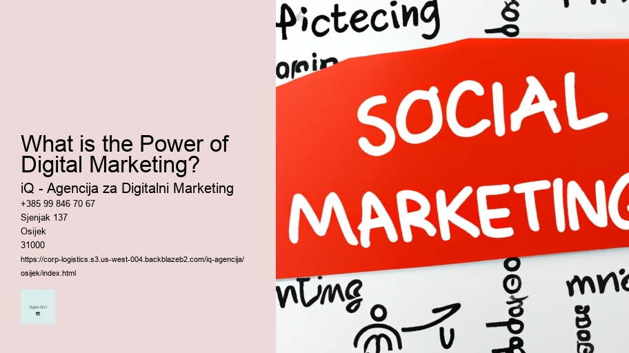 What is the Power of Digital Marketing? 