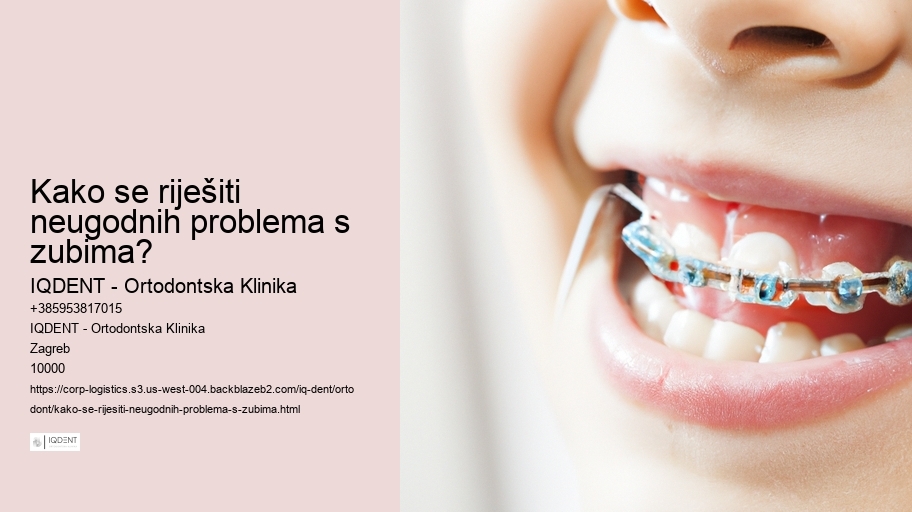 Kako se riješiti neugodnih problema s zubima? 